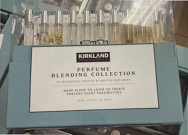 Kirkland Signature Perfume Blending Collection Rollerballs 10 pcs Set. NEW