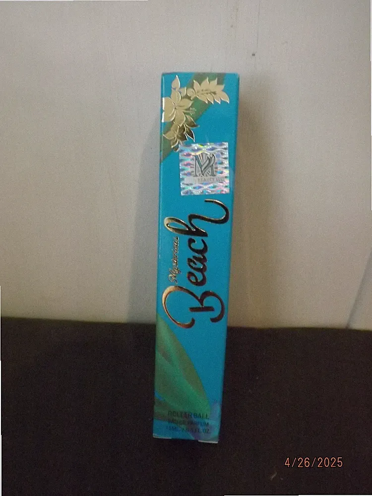 Mysterious Beach EDP 15ml/0.5 fl.oz Rollerball Pocket Perfume NEW