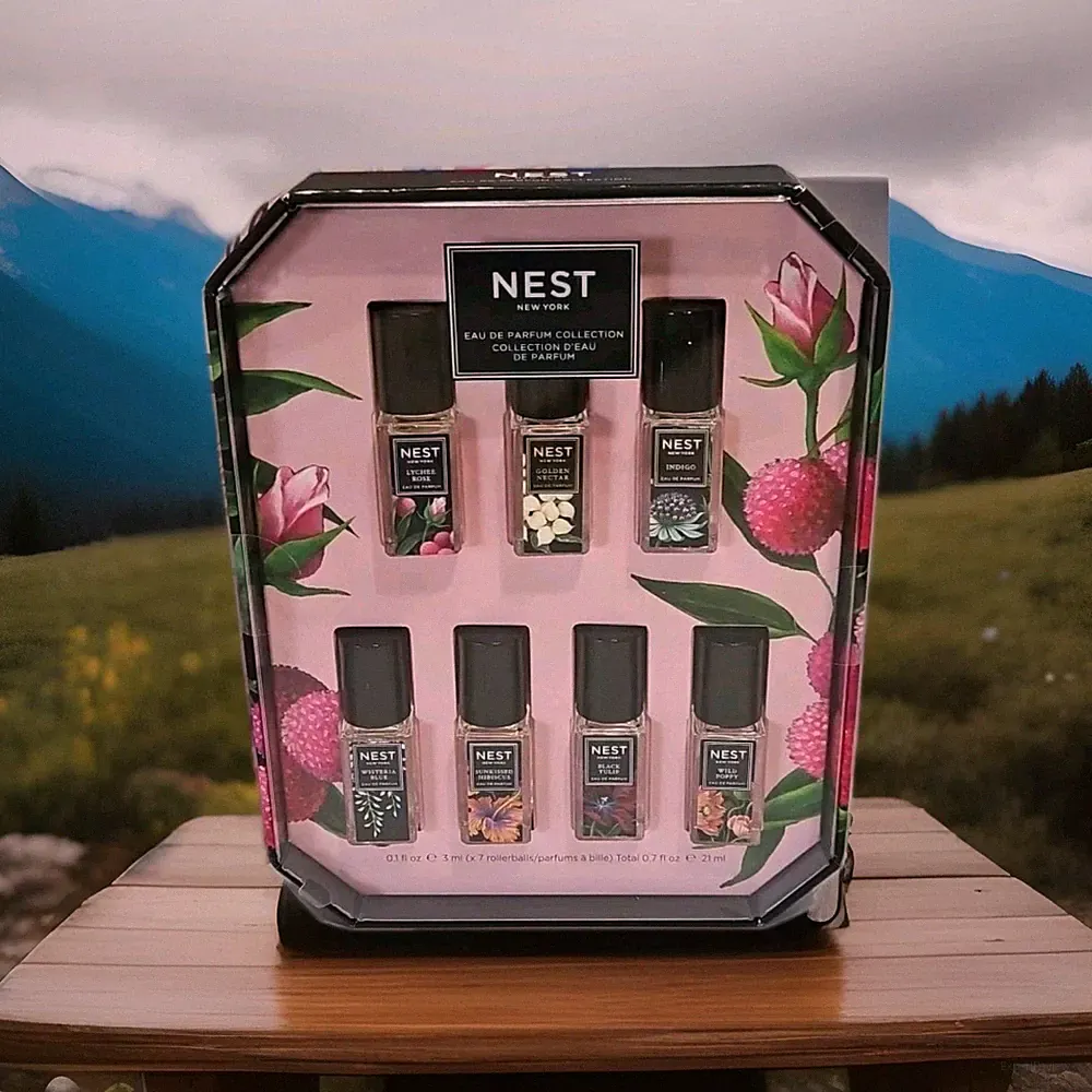 NEST New York Perfume Sampler Set 7 Minis Eau de Parfum Rollerball Travel gift