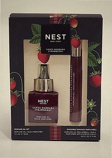 Nest New York Santa Barbara Strawberry Perfume Oil Set